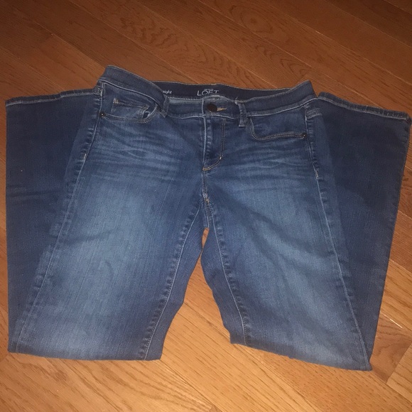 Ann Taylor Loft Jeans 28/6 Modern Straight - Picture 2 of 3